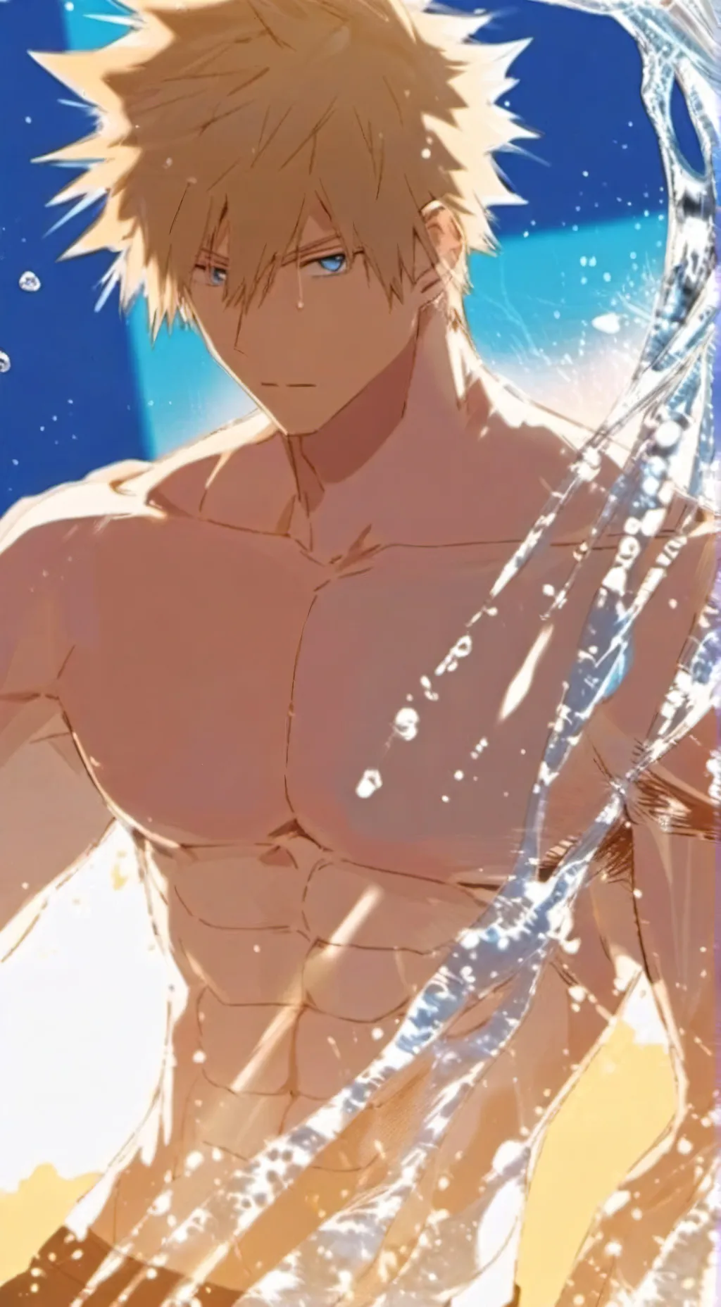 ai character: Bakugo background