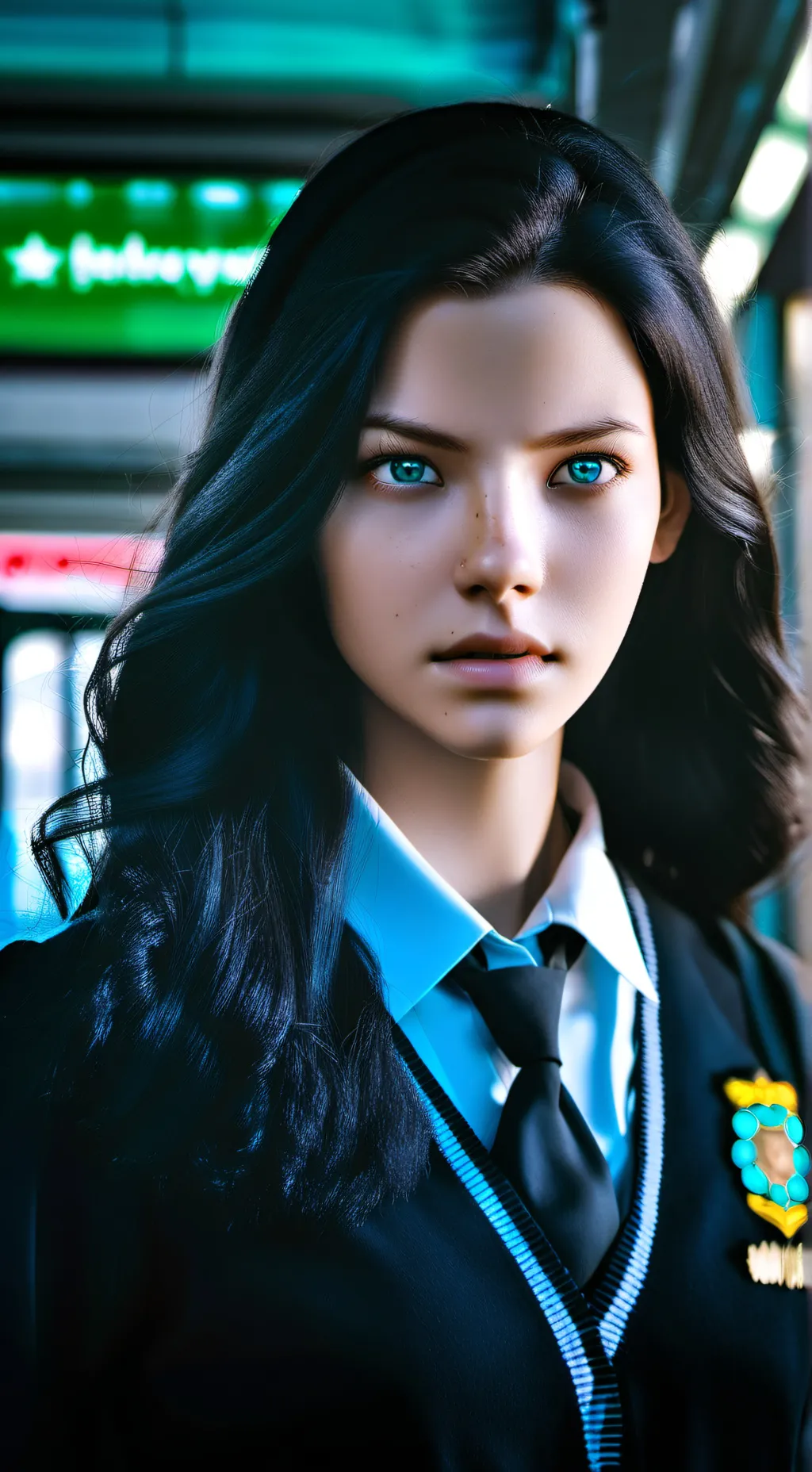 ai character: Camellia background