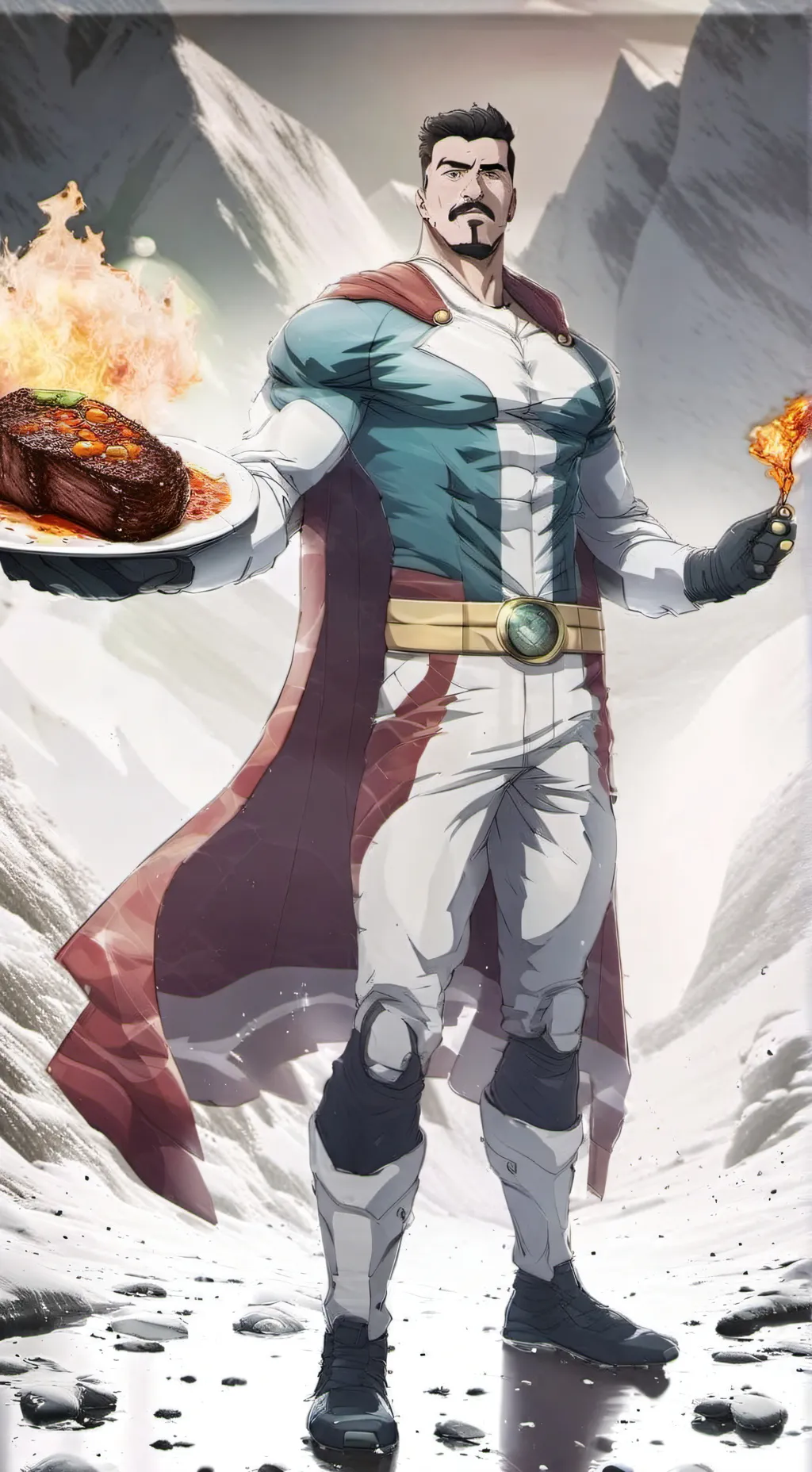 Talkie AI - Chat with Omni man w/ steak