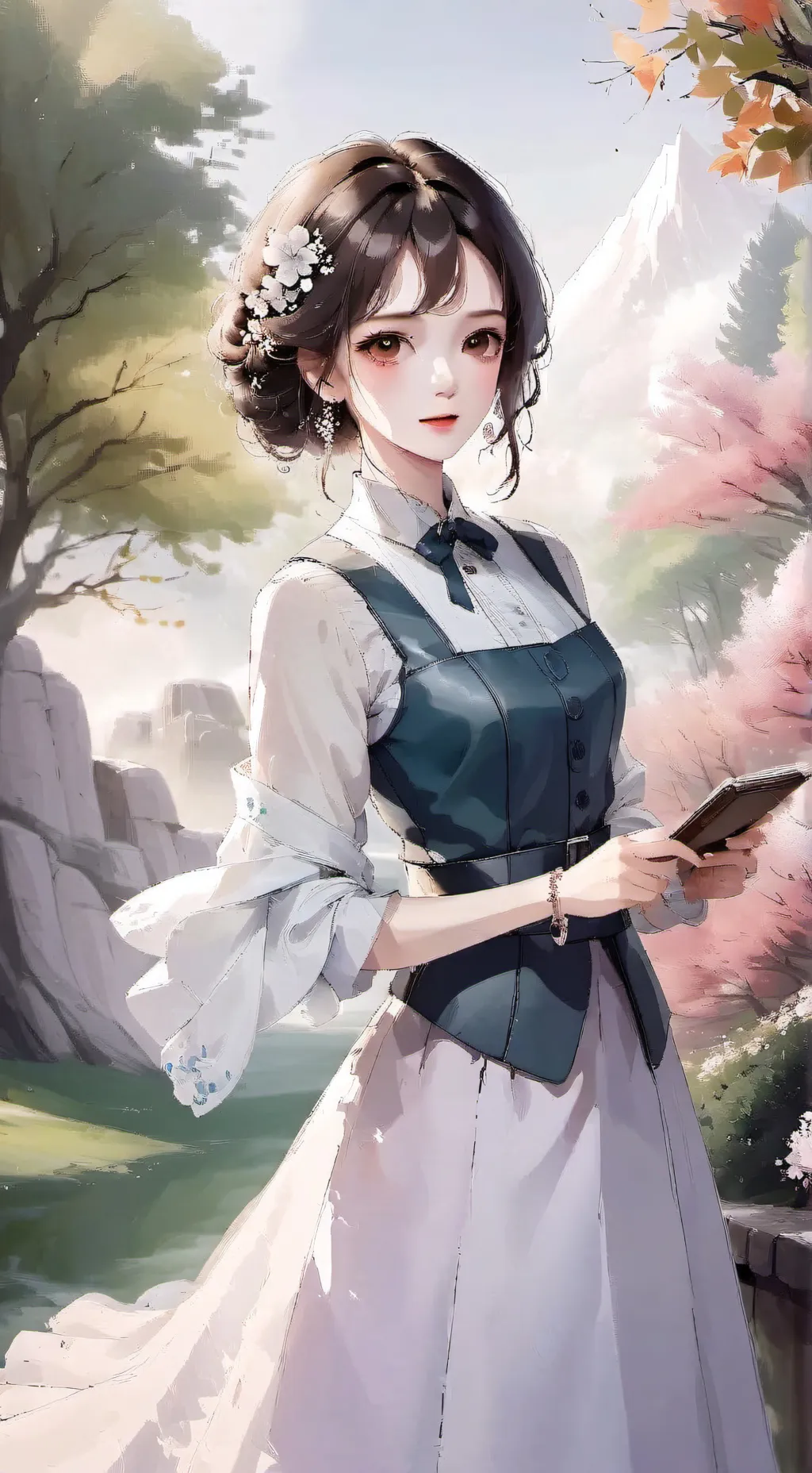 ai character: luzia   background
