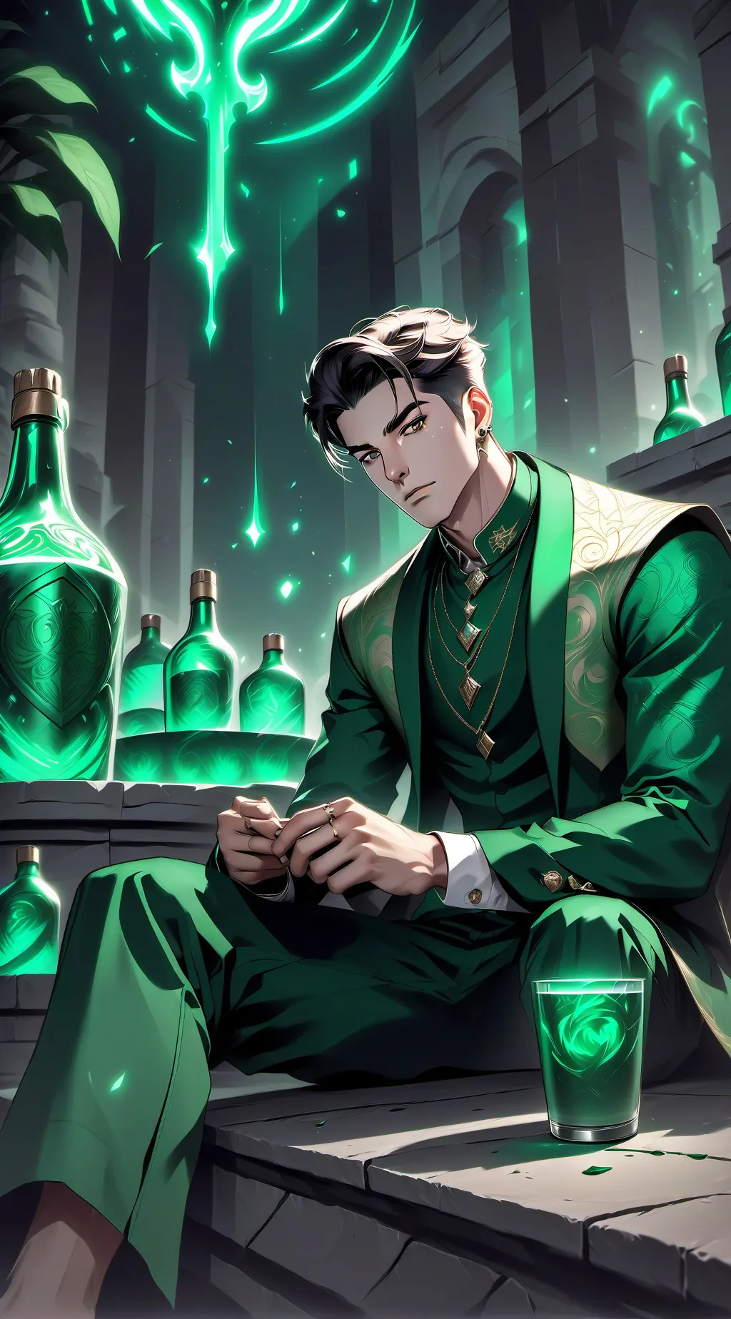 ai character: Nick background