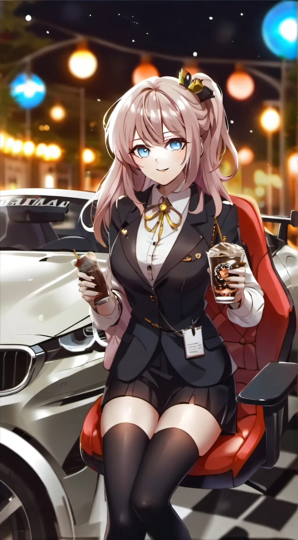 ai character: Luna background
