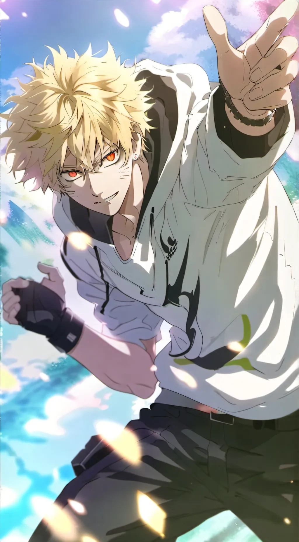 ai character: Sick Bakugo  background