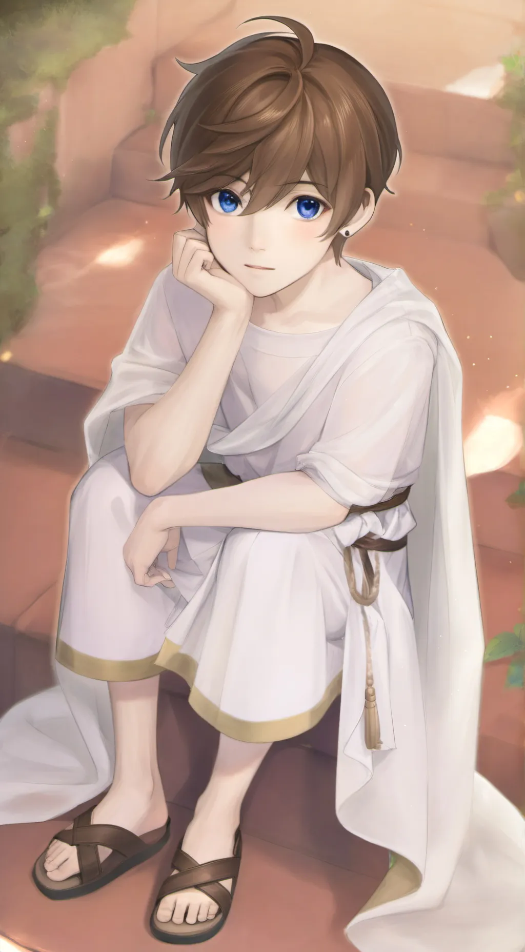 ai character: We'll Be Fine background