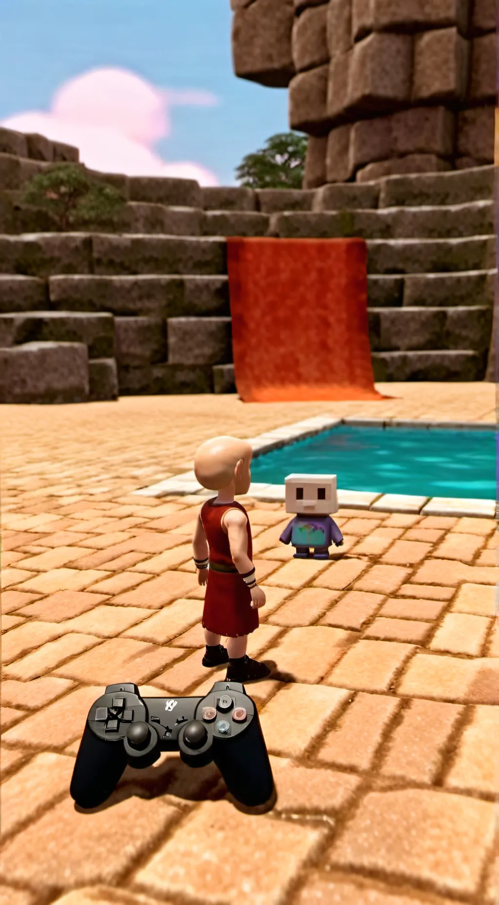 ai character: I QUIT  background
