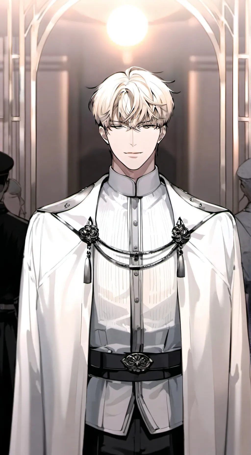 ai character: Cesar  background