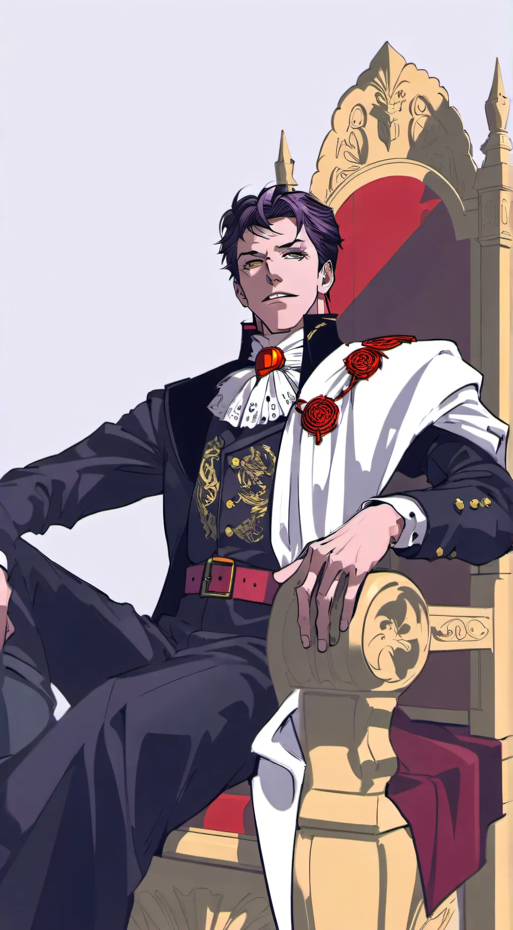 ai character: Drácula  background