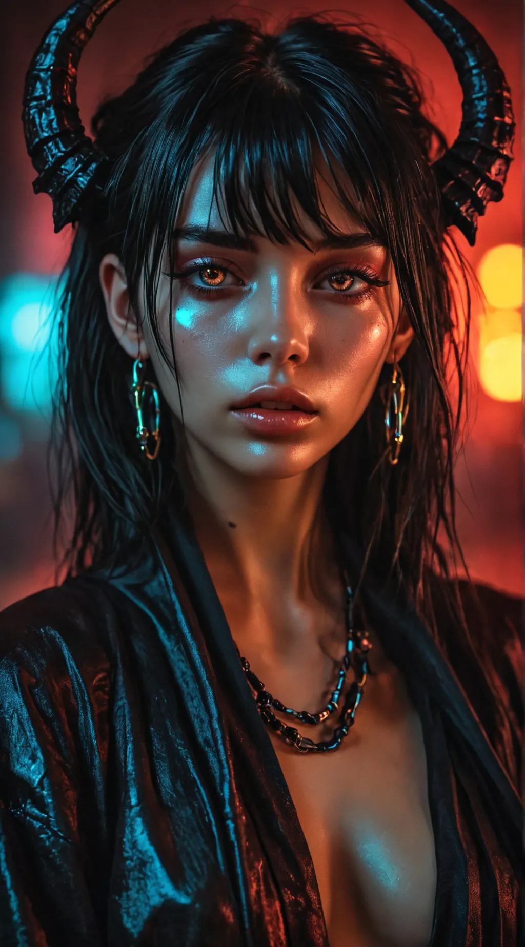 ai character: Lady background