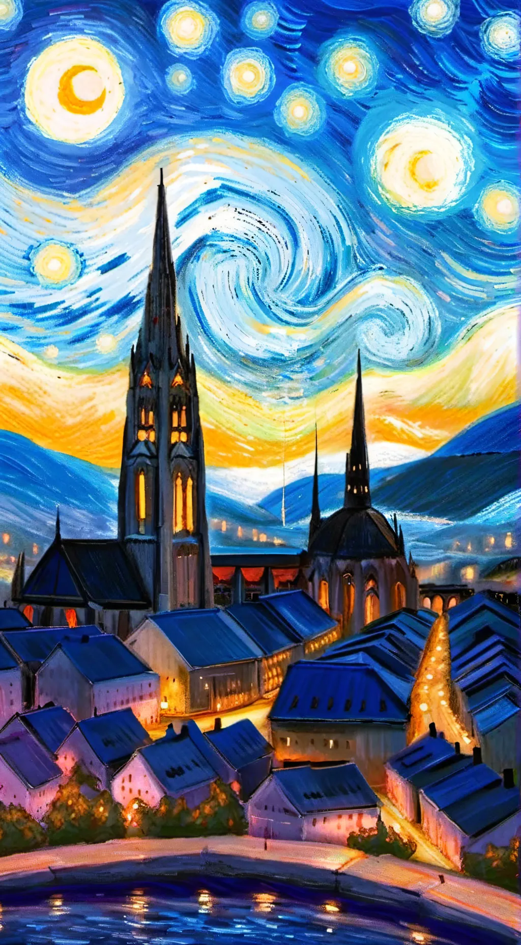 ai character: Tiempo de vida background