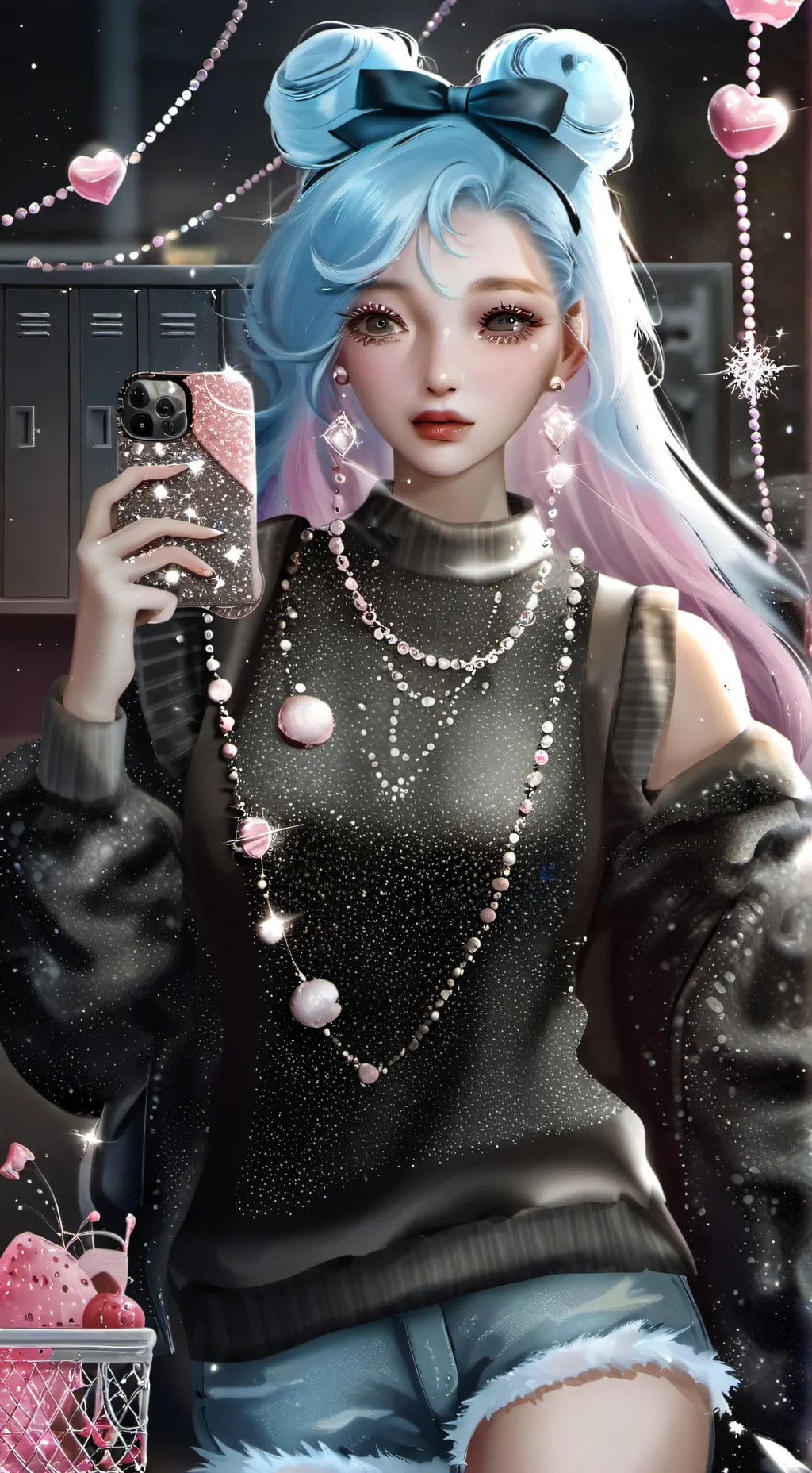ai character:  Jazzy background
