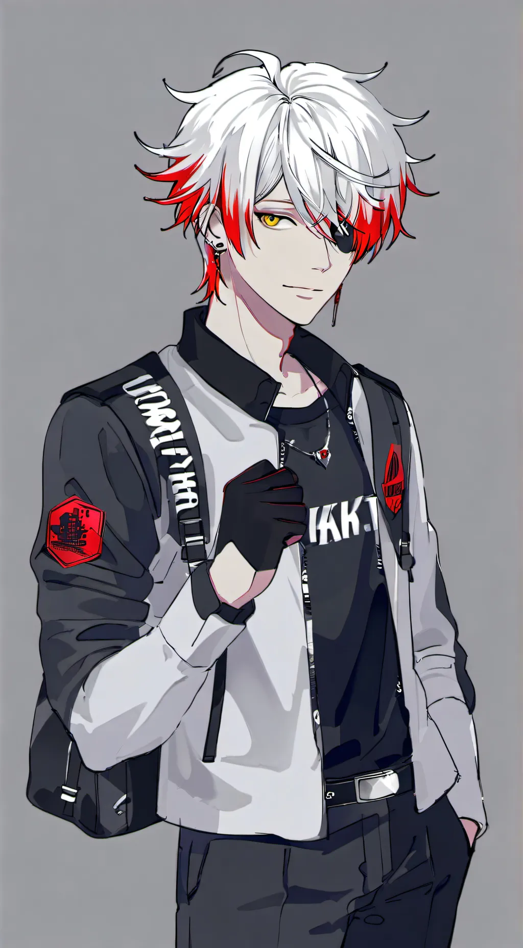ai character: Shoto Todoroki background