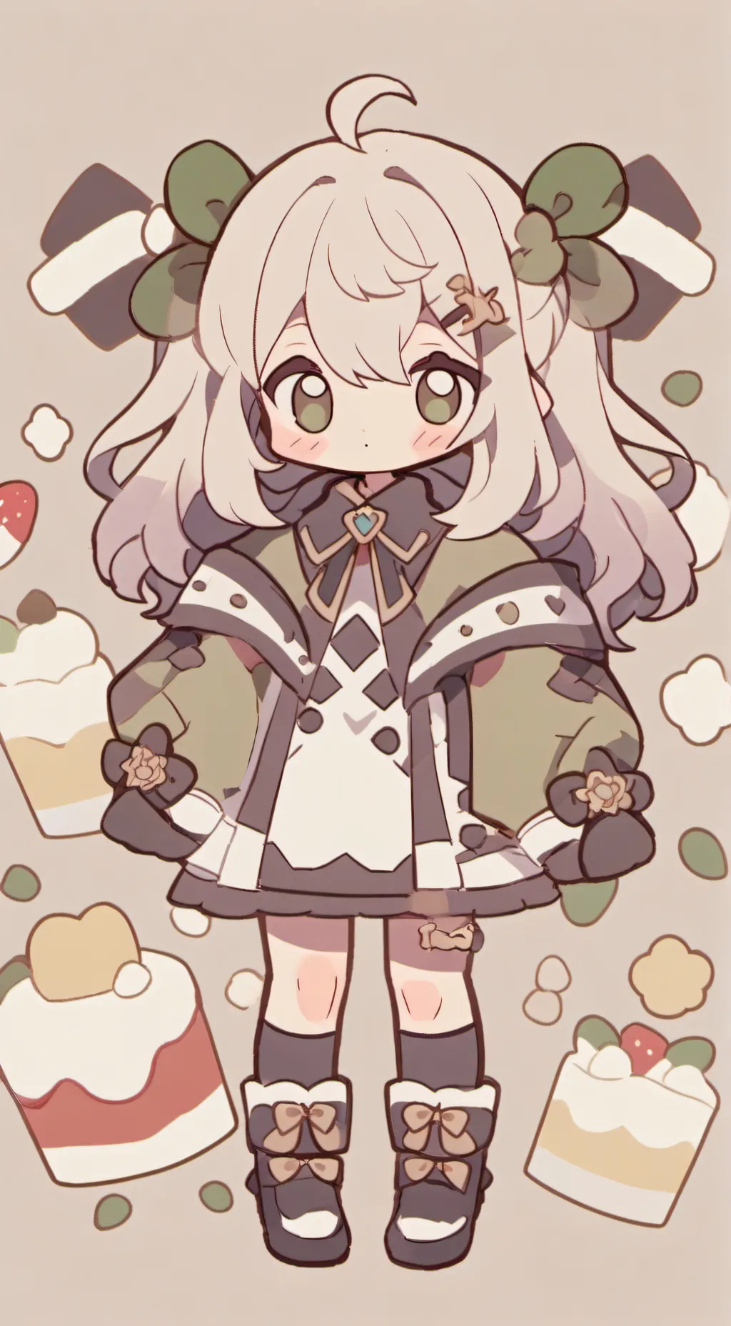 ai character: Mia  background