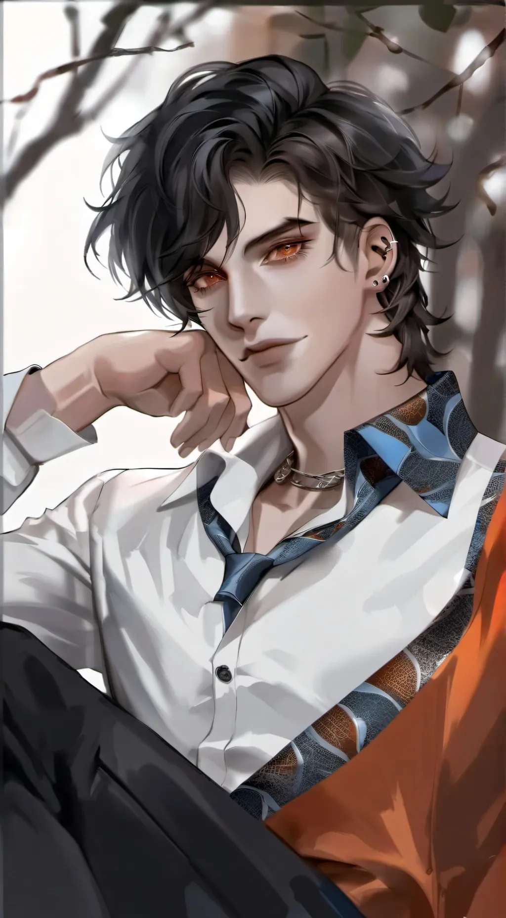 ai character: hugo background