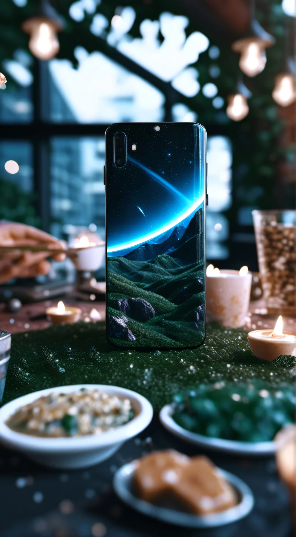 ai character: KNY pass the phone background