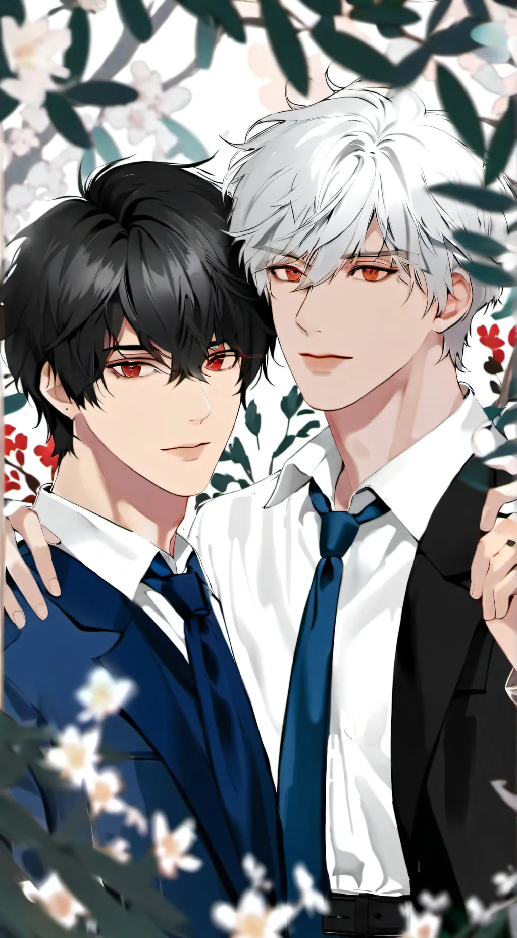ai character: Nick and jole background