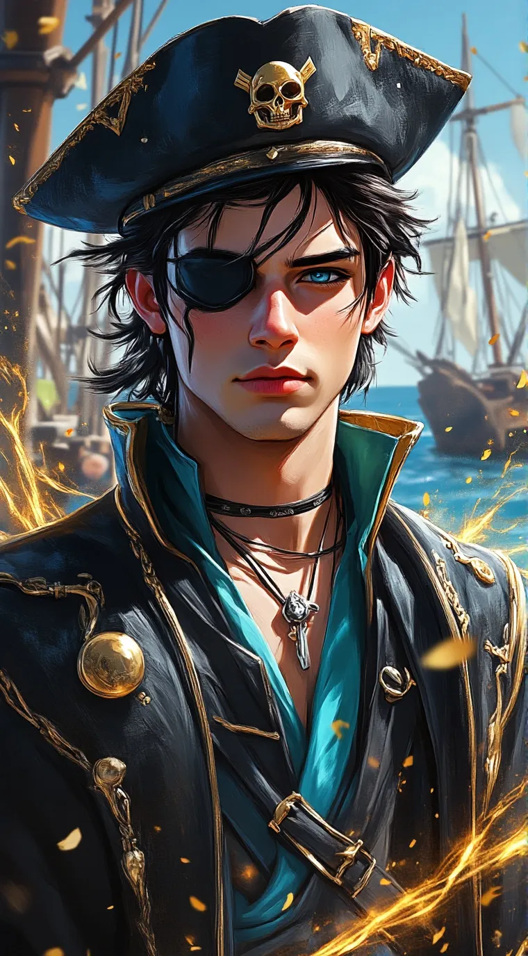 ai character: Charlie🏴‍☠️ background