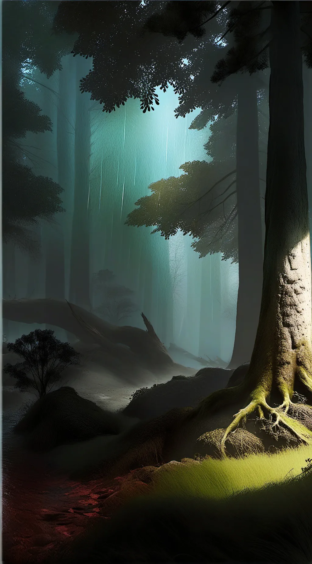 ai character: The Hunter's Fate. background