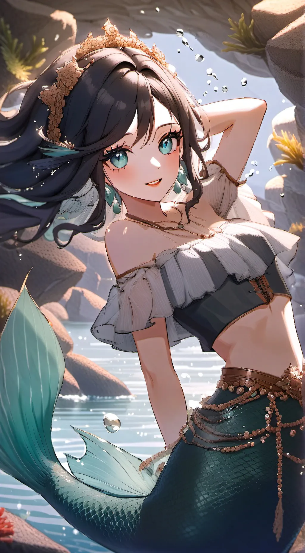ai character: Mira background