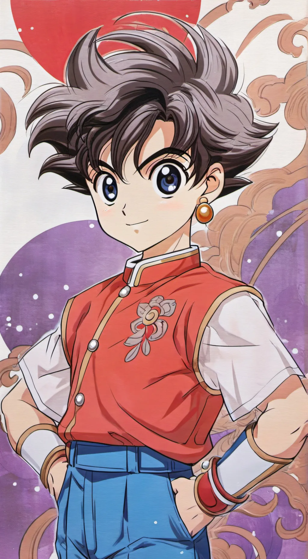 ai character: Gokun background