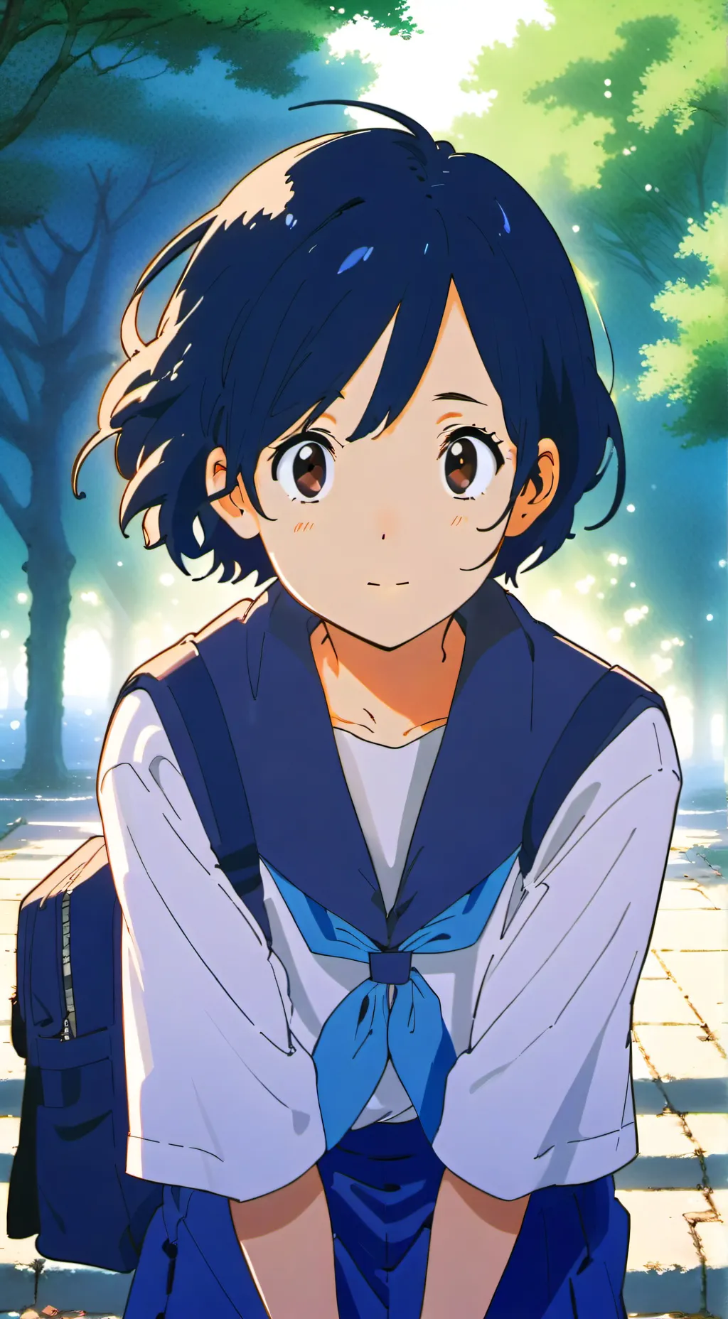 ai character: shio background