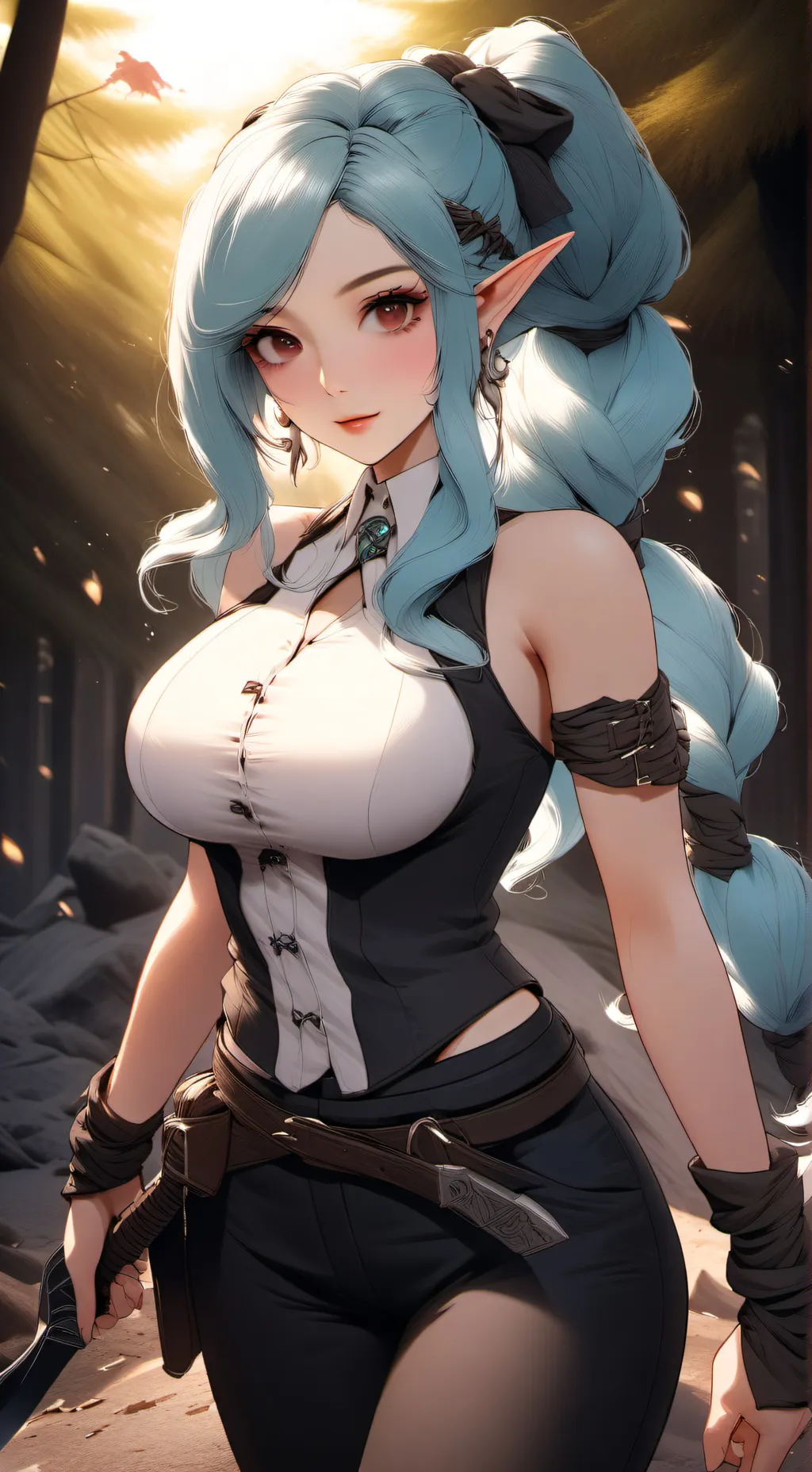 ai character: Laura McNagets background
