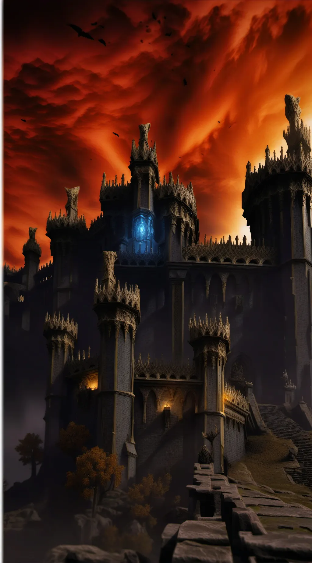 ai character: The deaths realm background