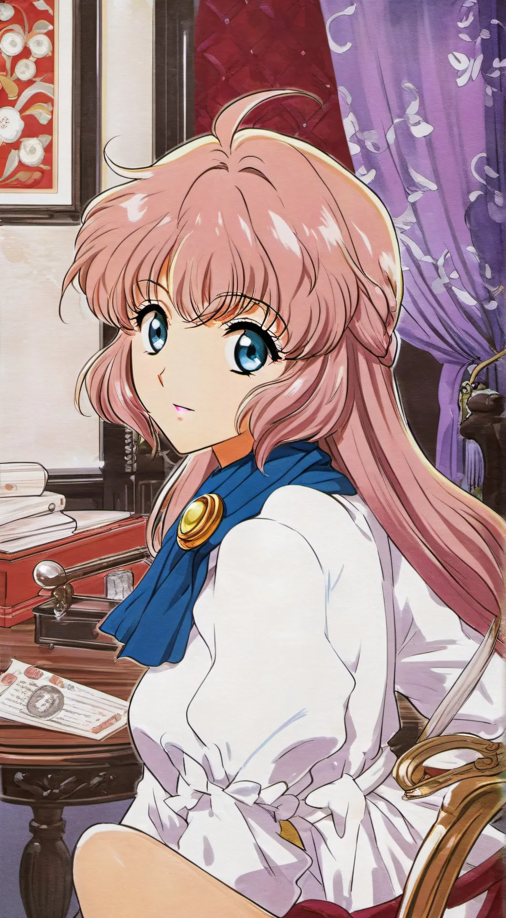 ai character: Gf background