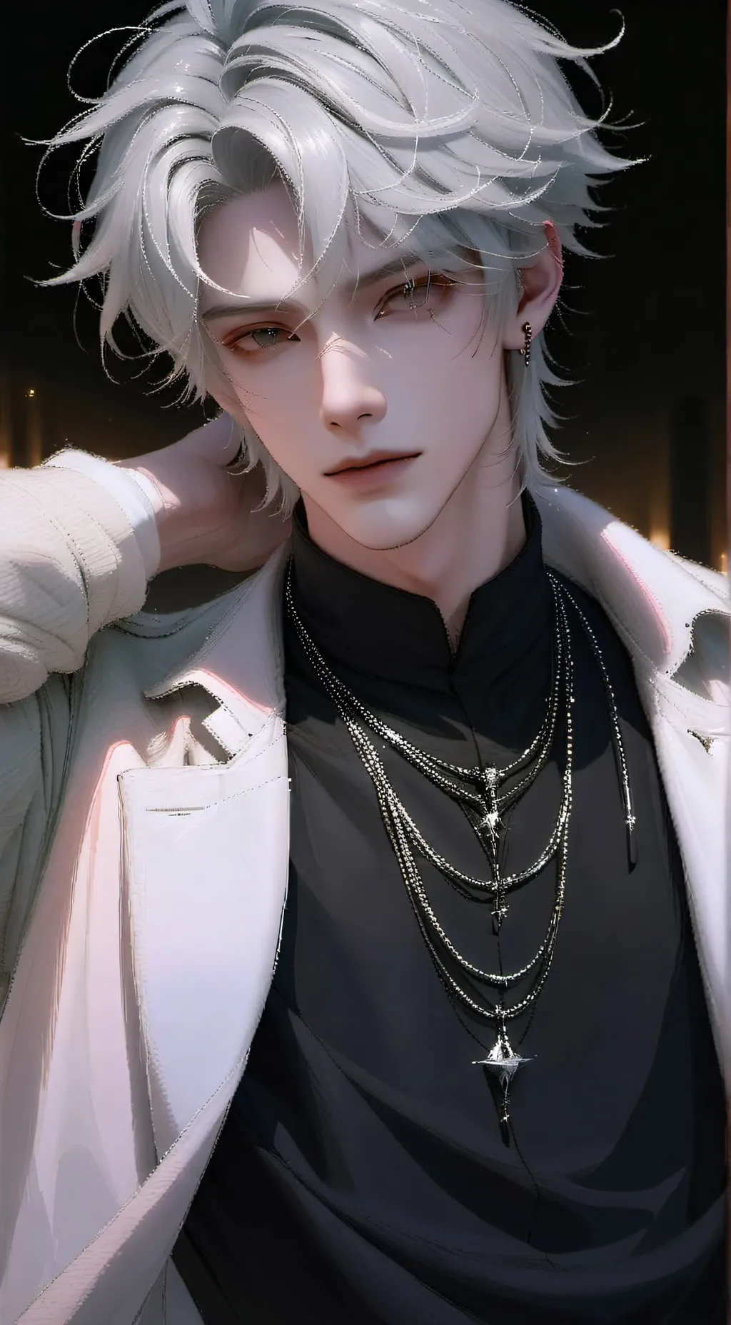 ai character: Isaac  background