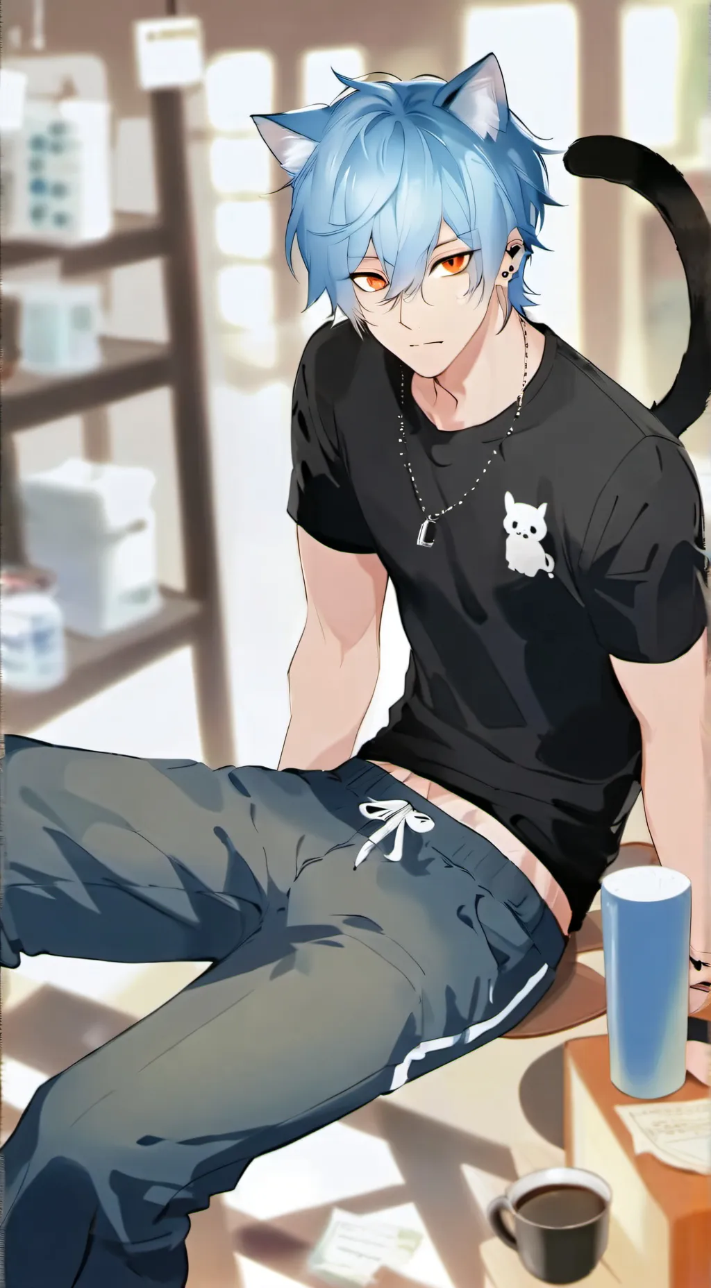 ai character: Milo background