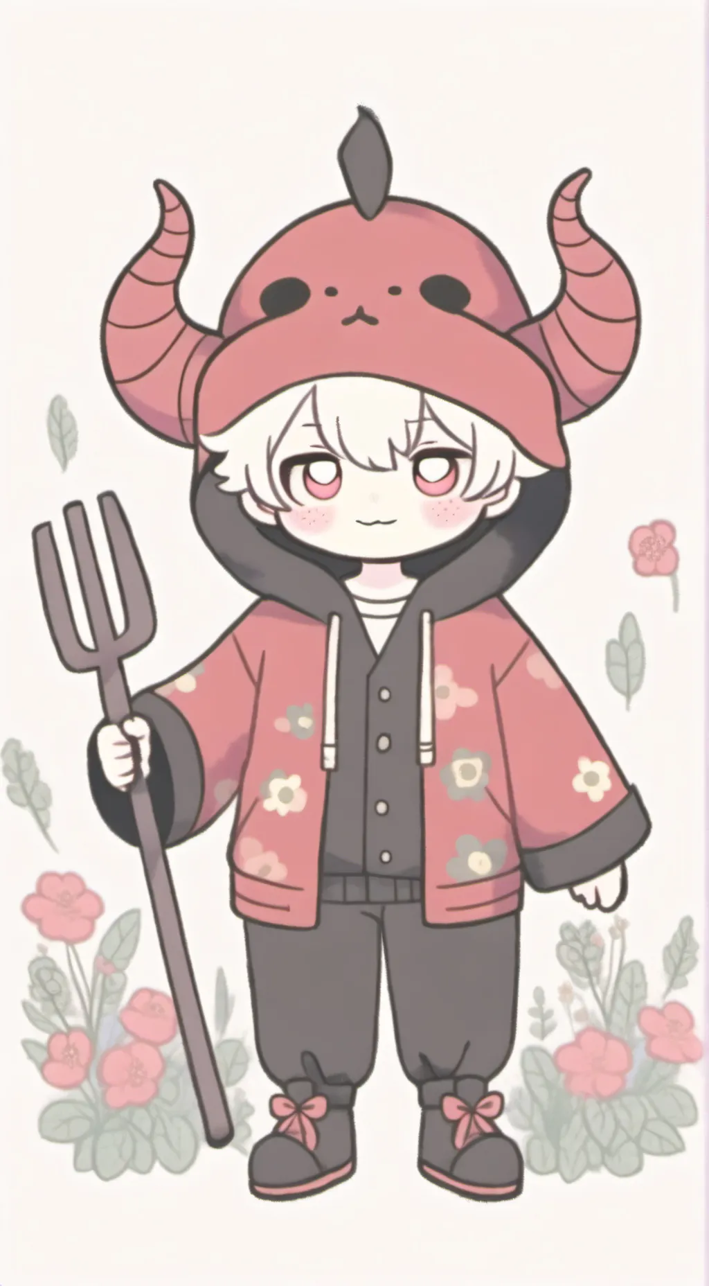 ai character: Small banban  background