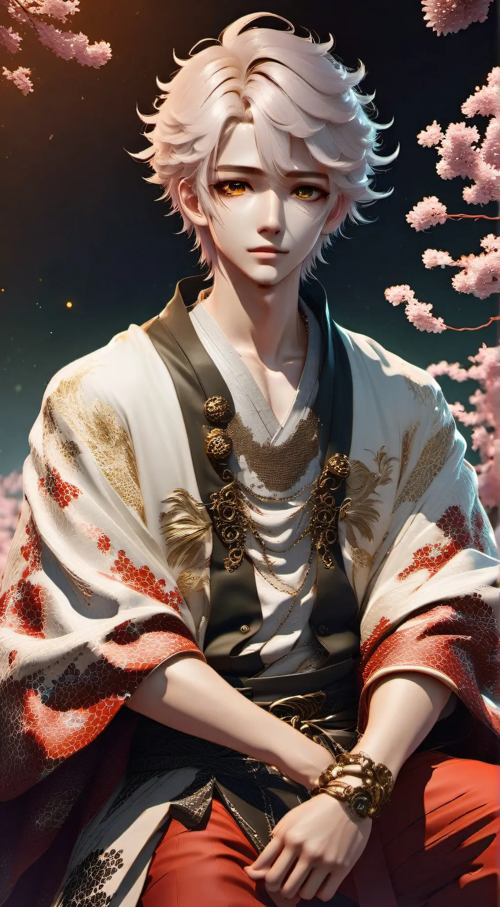ai character: Charming Popular T background