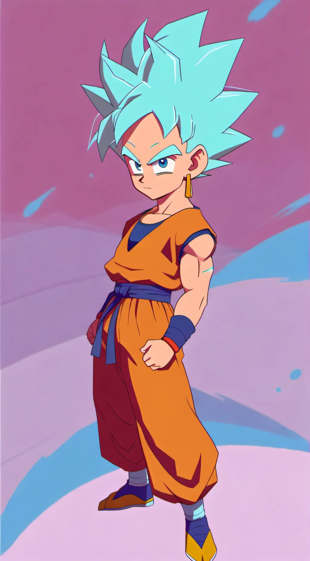 ai character: DBZ The others background