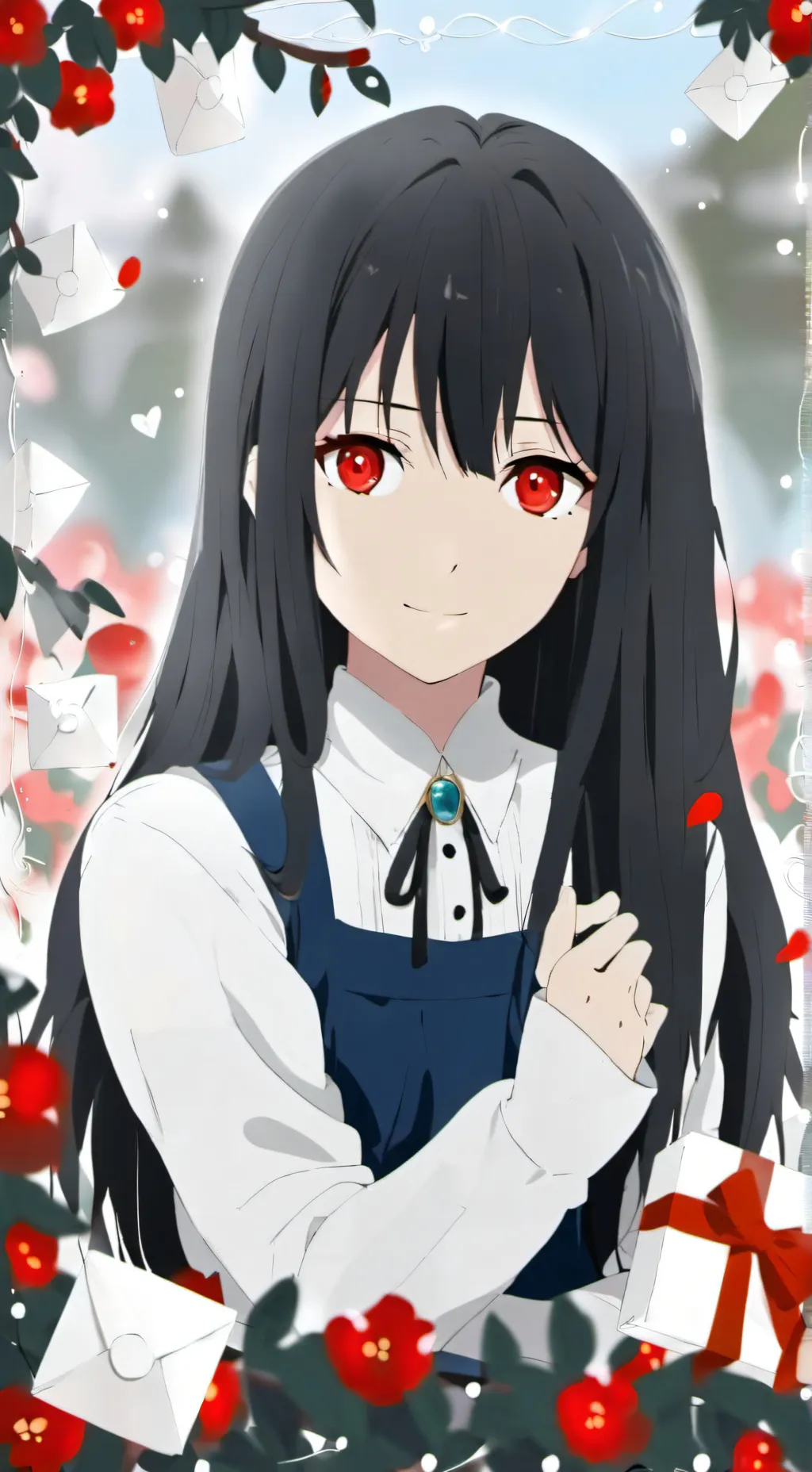 ai character: MHA VALENTINE•🌹💌 background