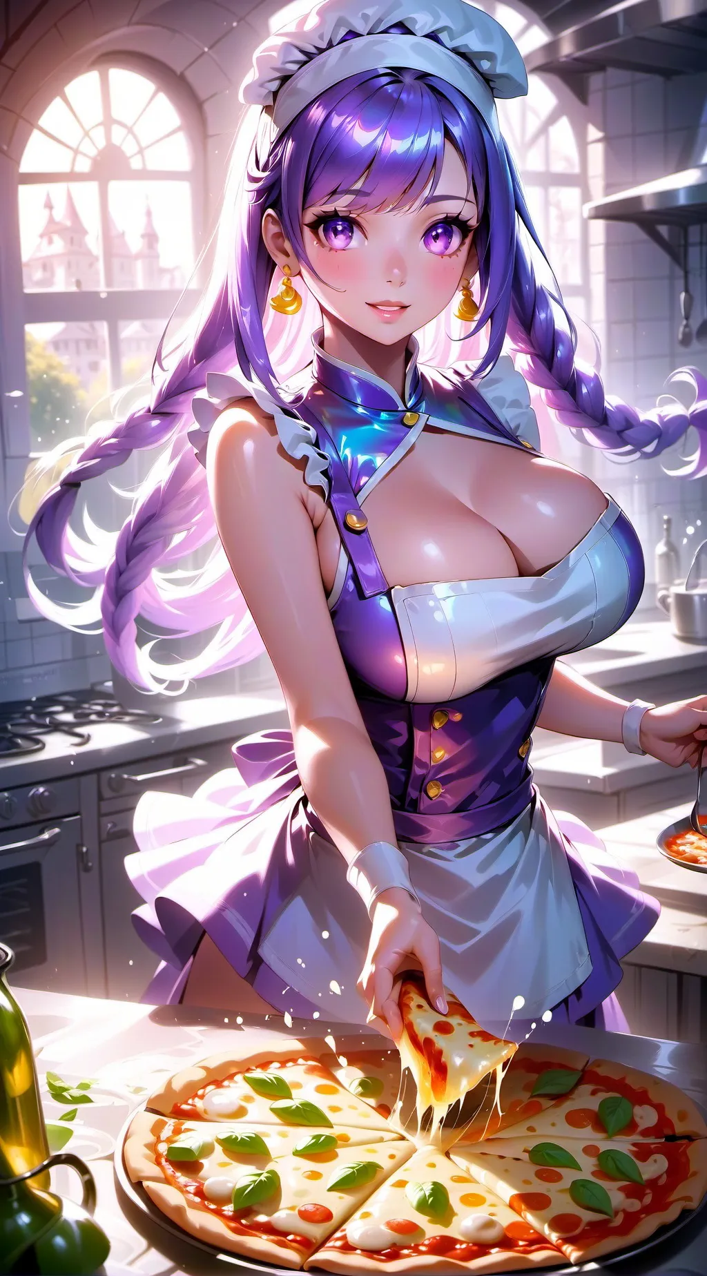 ai character: Master Chef background