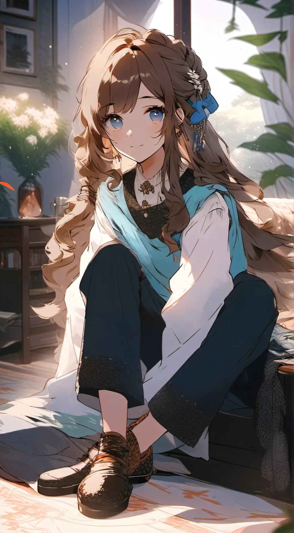 ai character: Anna background