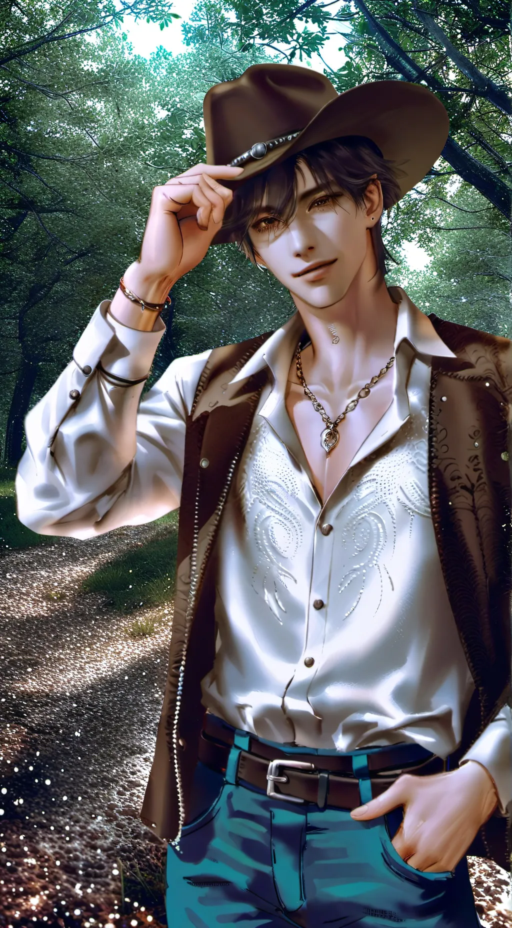 ai character: Nathaniel |BL| background