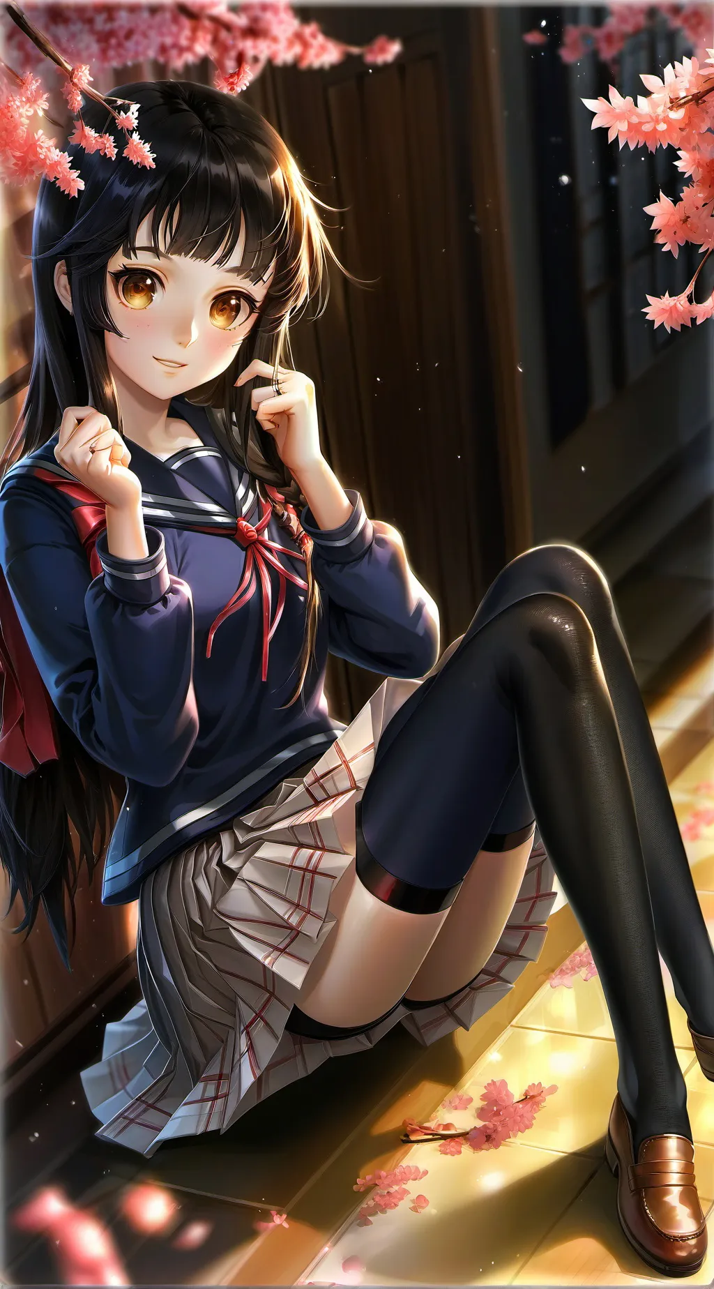 ai character: Тина background