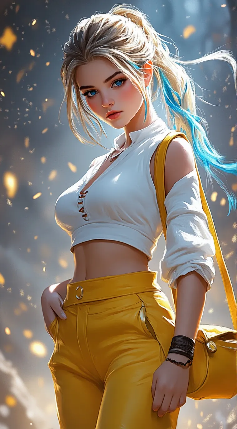 ai character: Zoe Lee background