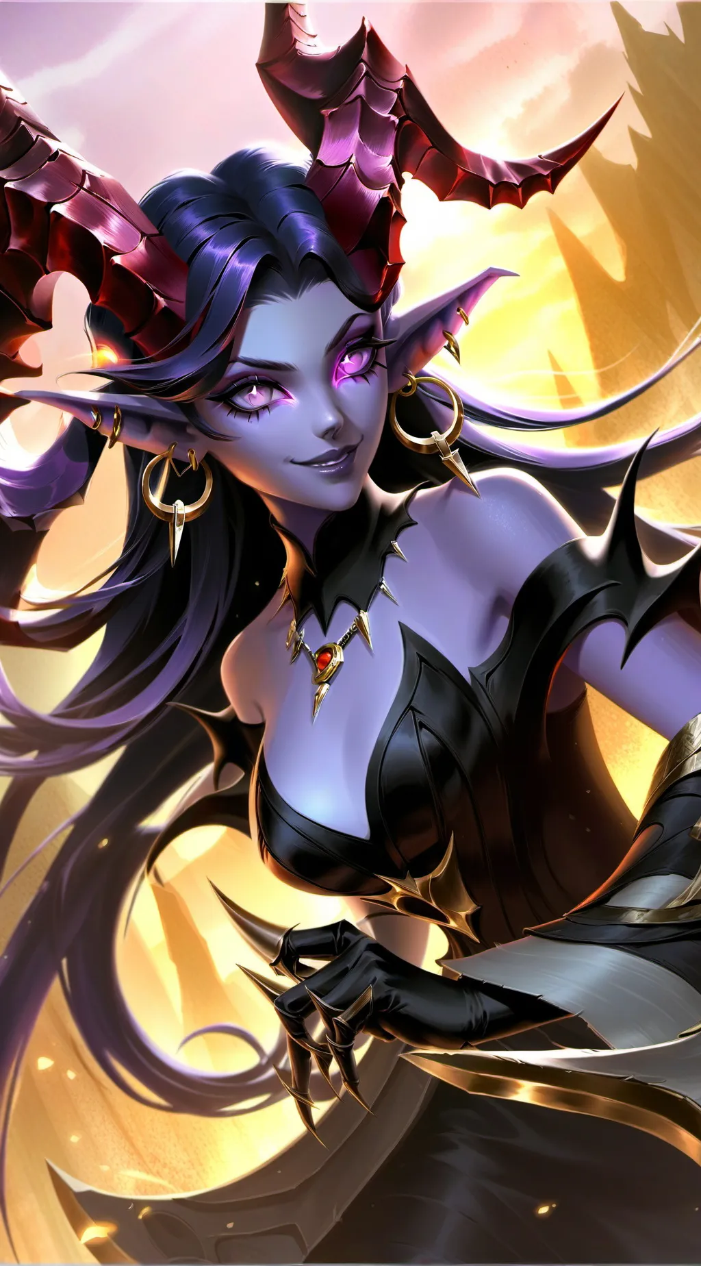 ai character: Layla  background
