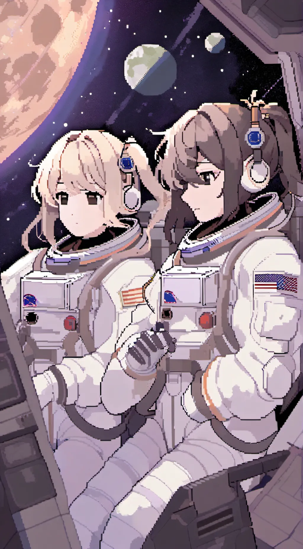 ai character: Goodnight Earth 🌍 background