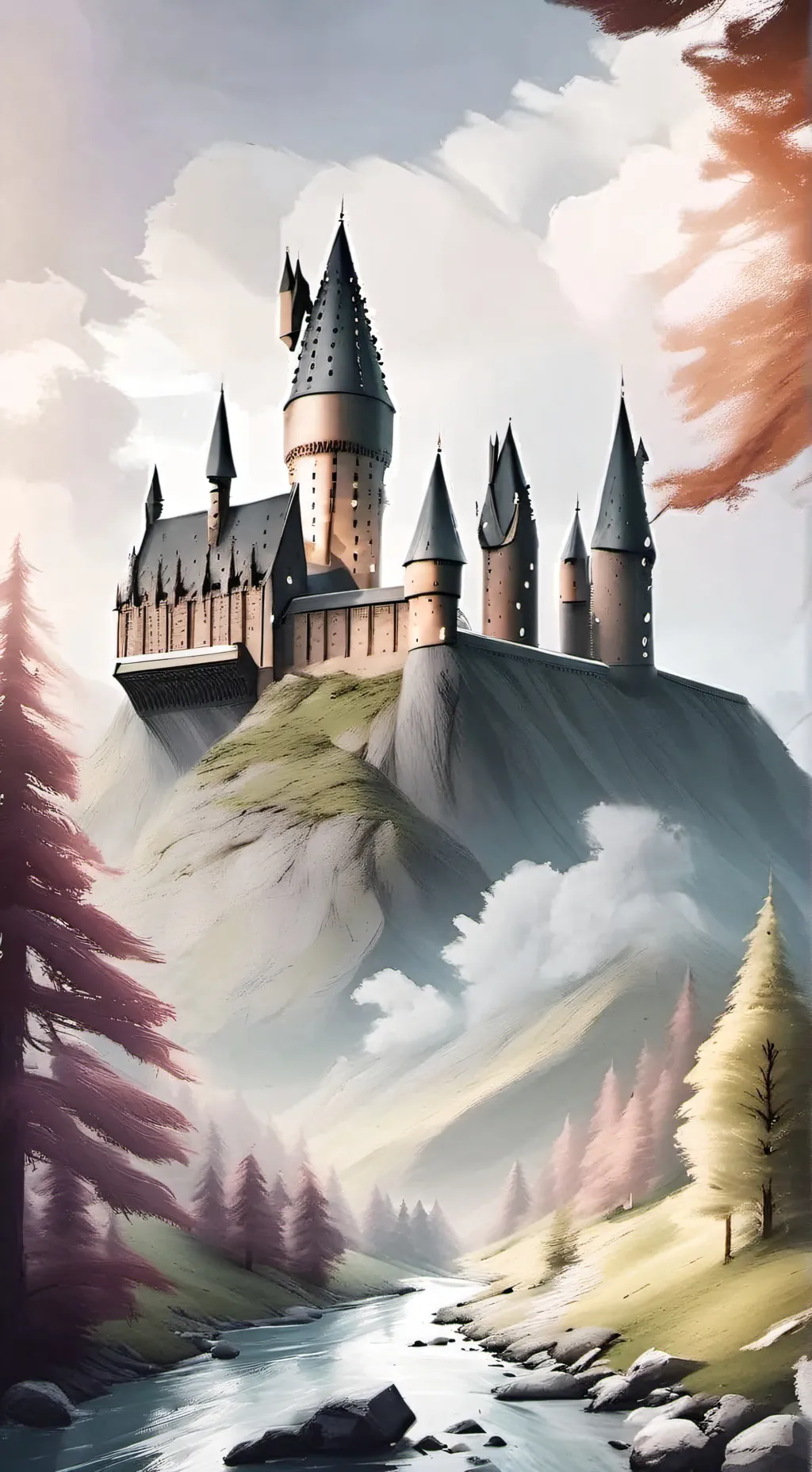 ai character: Hogwarts 9 background