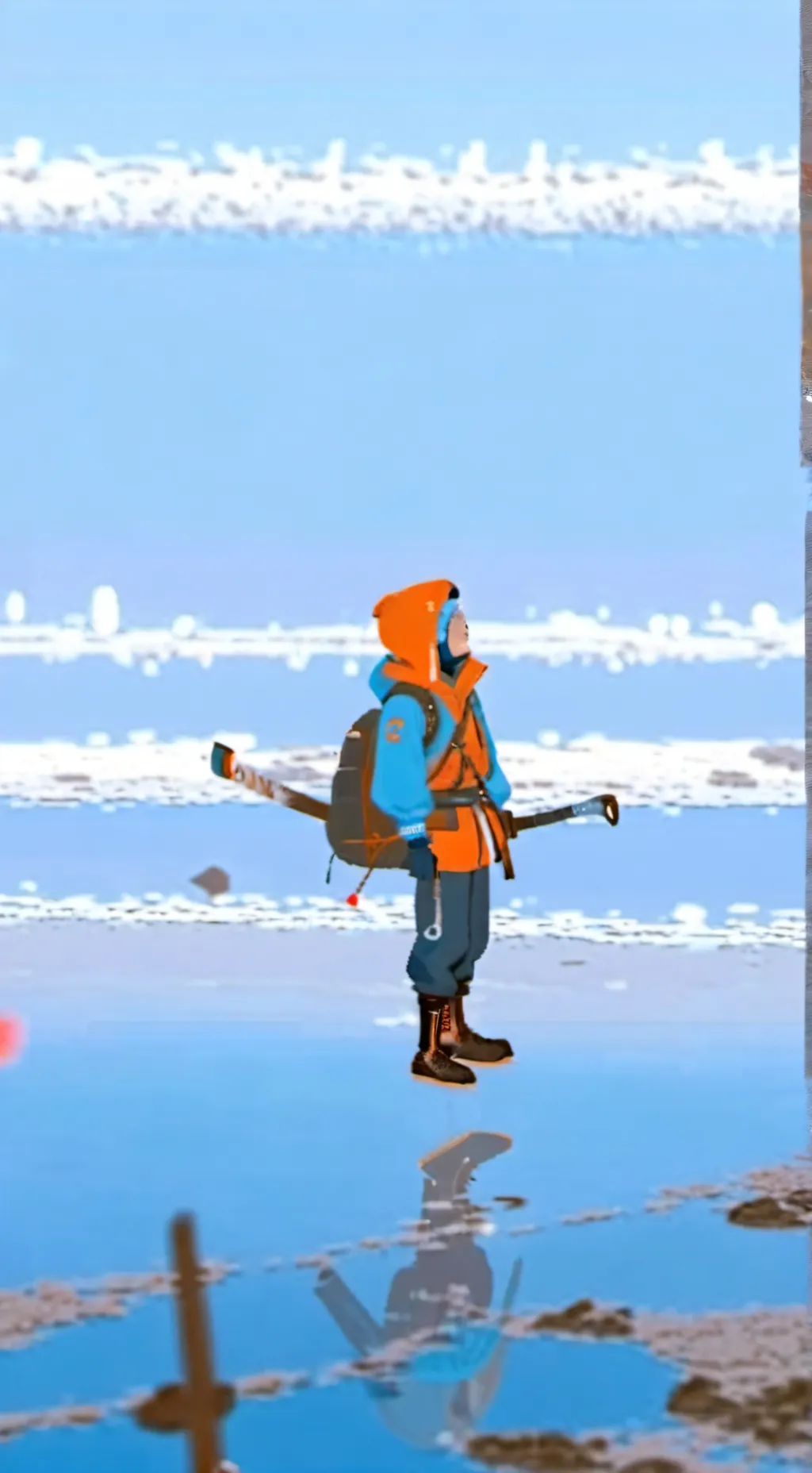 ai character: interland background
