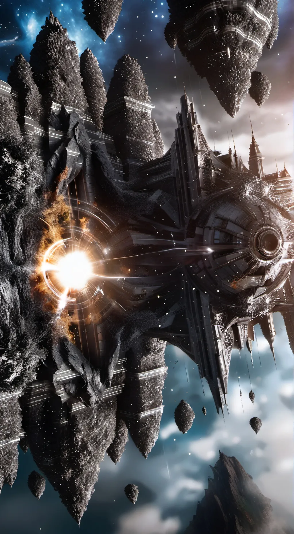 ai character: (-Space Fortess-) background