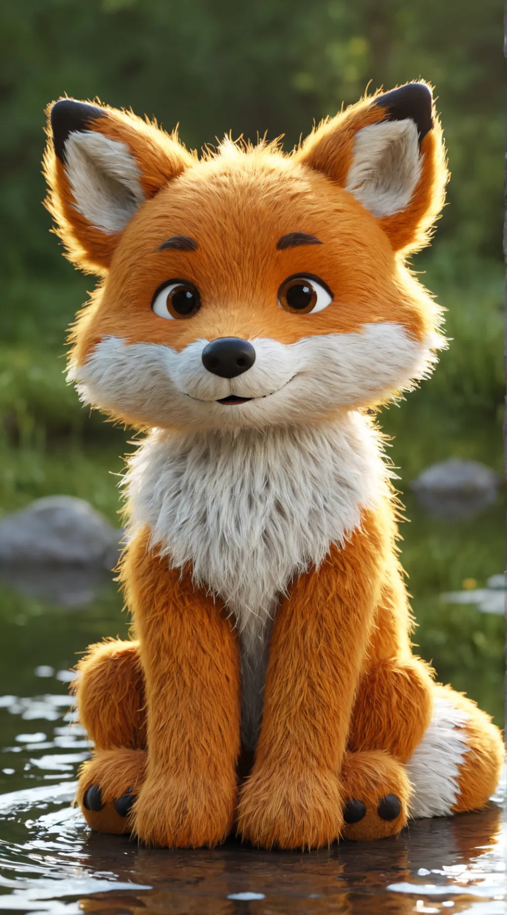 ai character: Support Fox background
