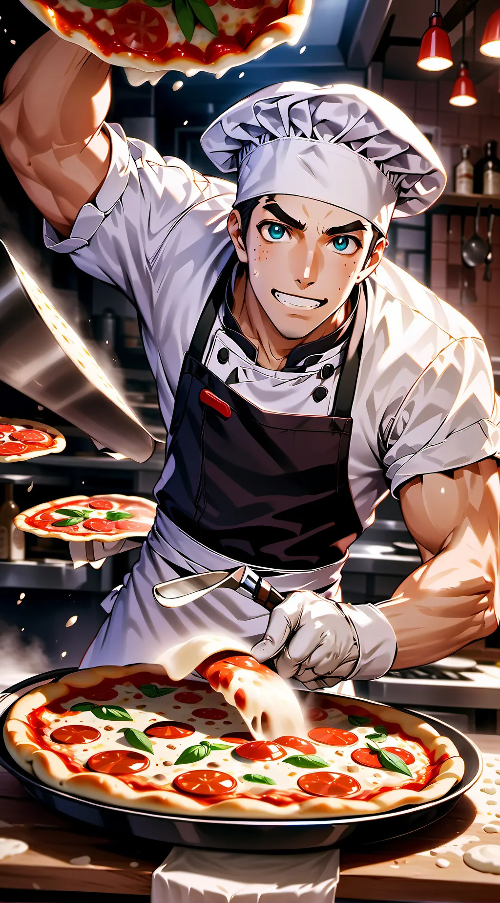ai character: Peppino background