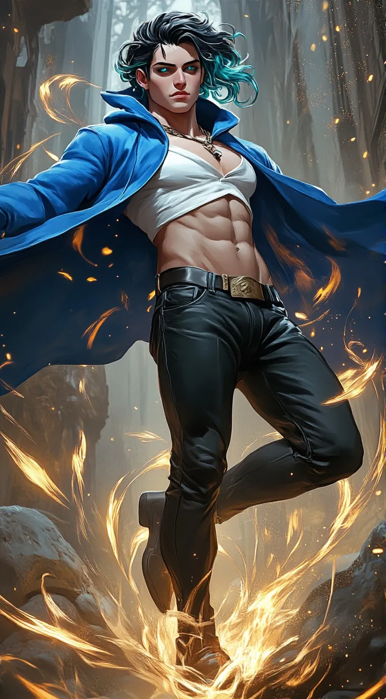 ai character: Luka Couffaine  background