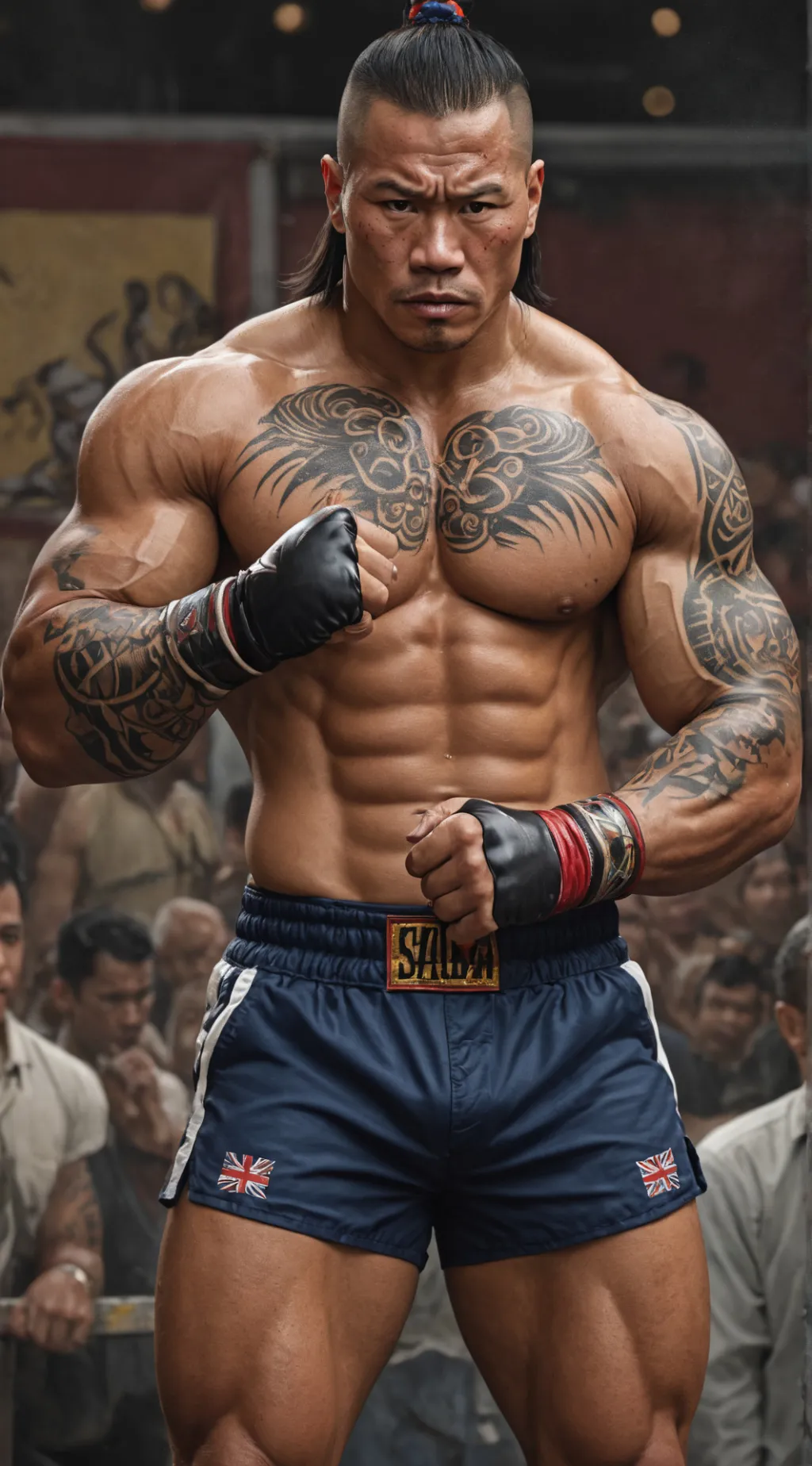 ai character: Ratcha Saetang background
