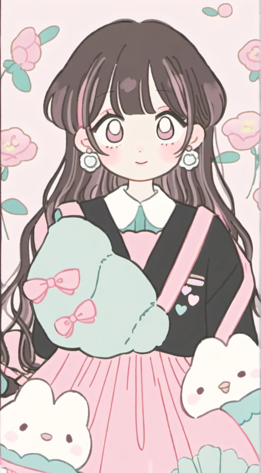 ai character: shrimpo....  background