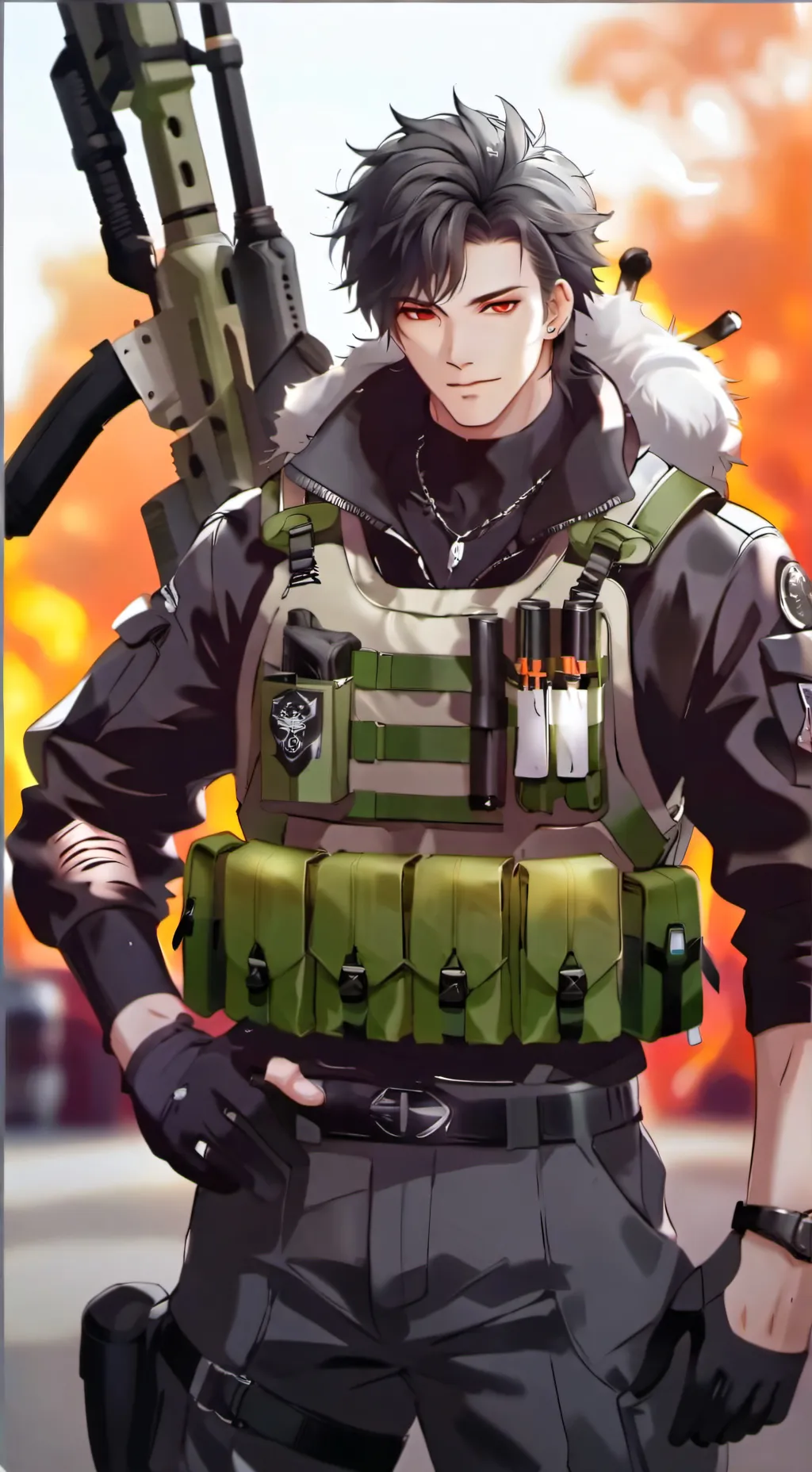 ai character: Zack background