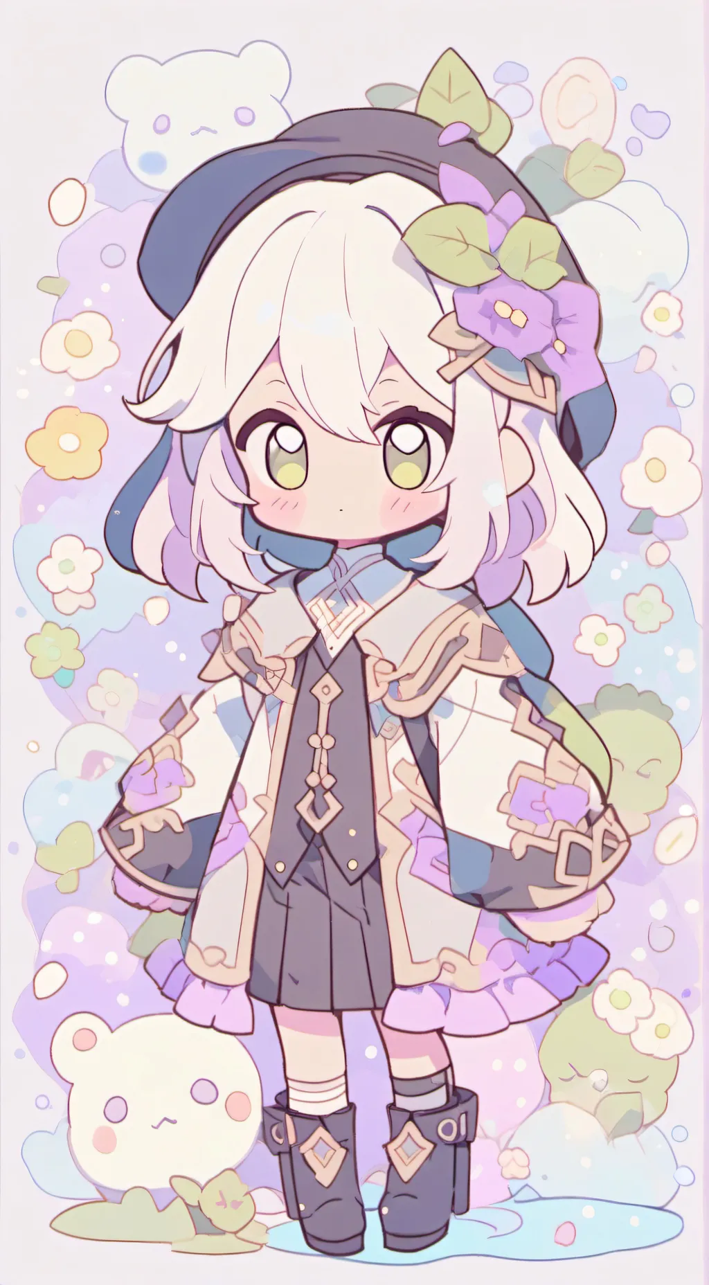 ai character: FORSAKEN background
